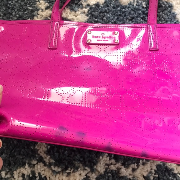 Kate spade hot pink tote - Picture 6 of 6